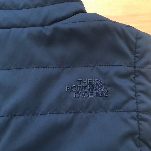 The North Face Puffer Vest Navy Blue XS - Picture 6 of 8